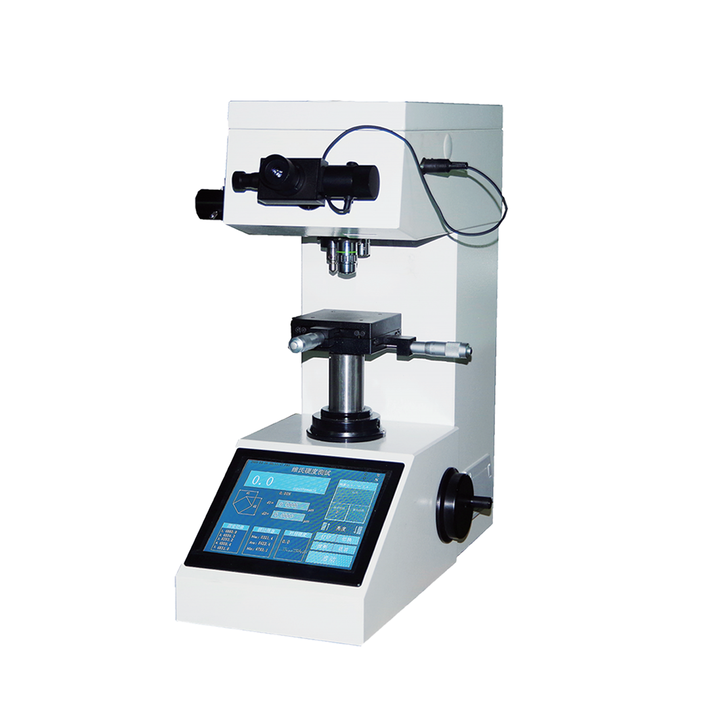 MHVS-5/10/30/50AT奥龙芯8寸屏数显自动转塔维氏硬度计