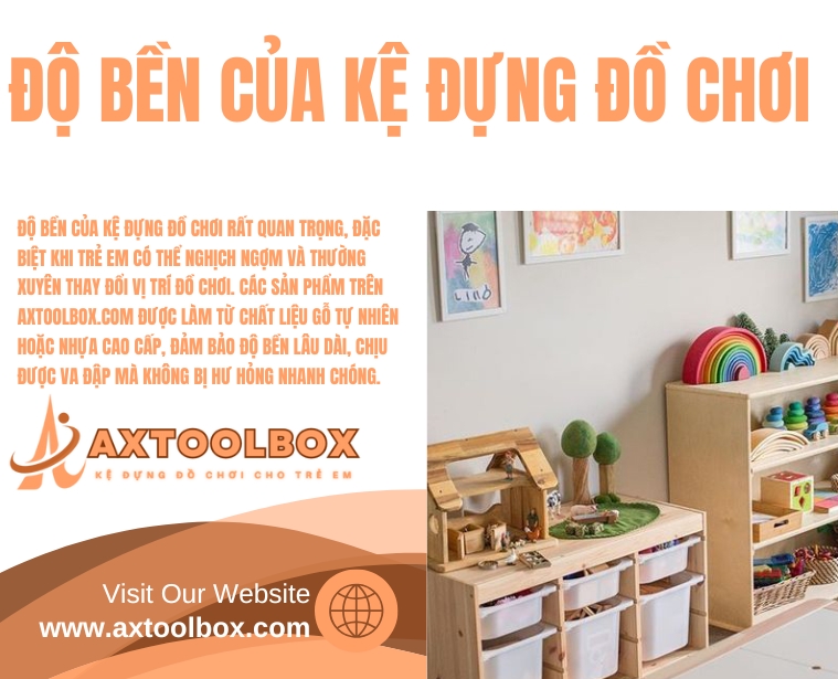 Giới Thiệu KỆ ĐỰNG ĐỒ CHƠI CHO TRẺ EM AXTOOLBOX