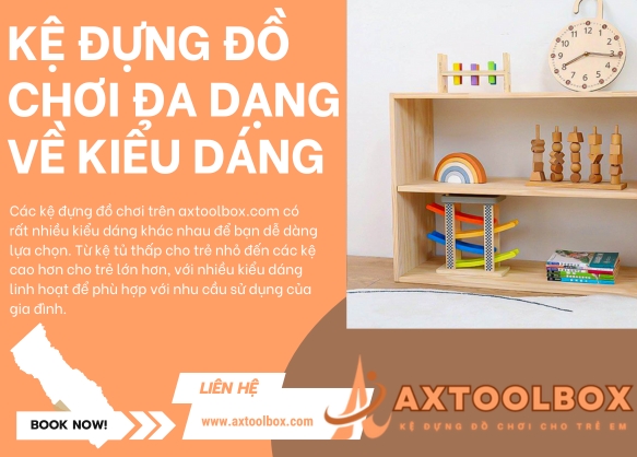 image banner liên kết chương trình tại Kệ đựng đồ chơi cho trẻ em axtoolbox